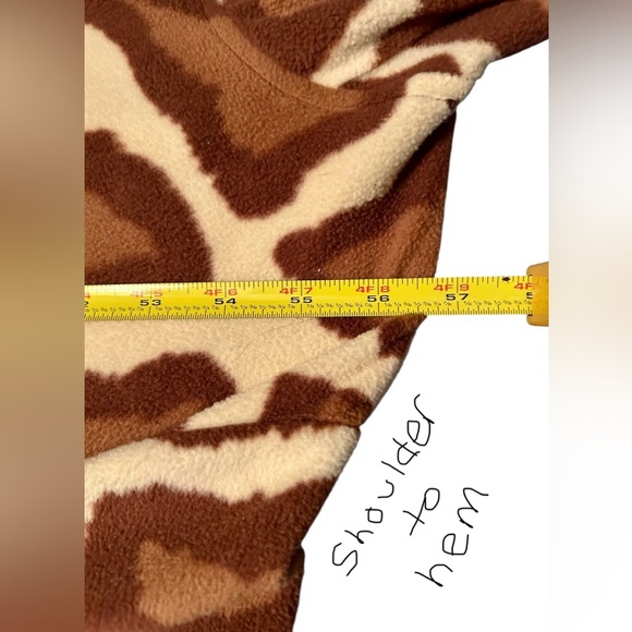 Nick & Nora Giraffe Hooded Pajama – Size XXL – Cozy One-Piece - Picture 8 of 10